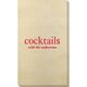 Big Word Cocktails Bamboo Luxe Guest Towels Image 4 of 4